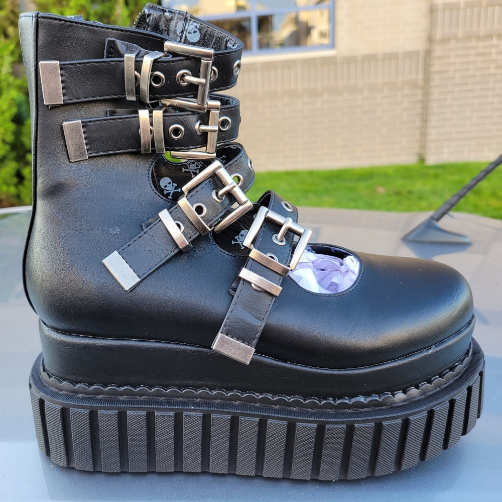 Lamoda Same Crew Platform Creeper Sandals